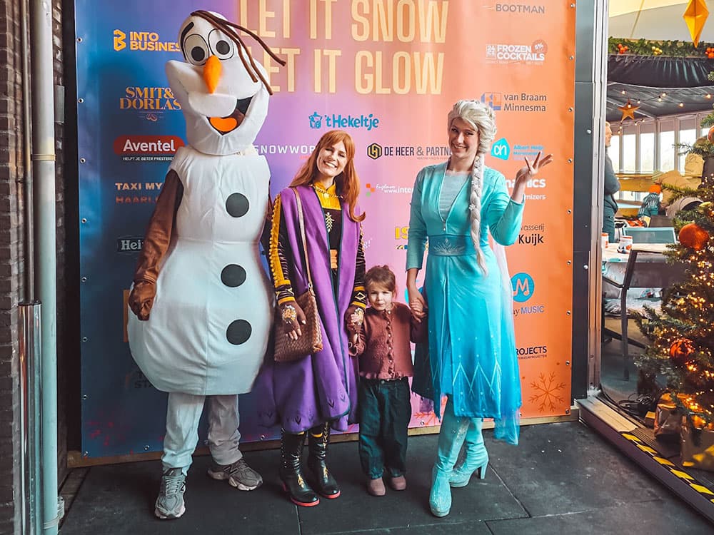 Anna, Elsa en Olof on Ice bij Villa Westend in IJmuiden UITagenda, IJmuiden / Velsen