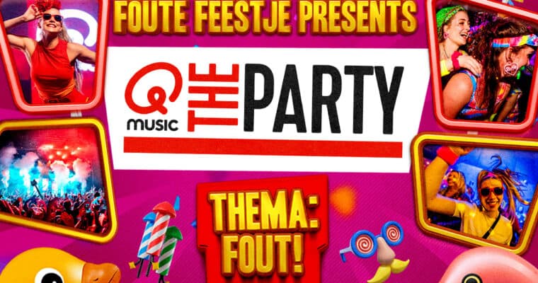 Qmusic The Party: FOUT!