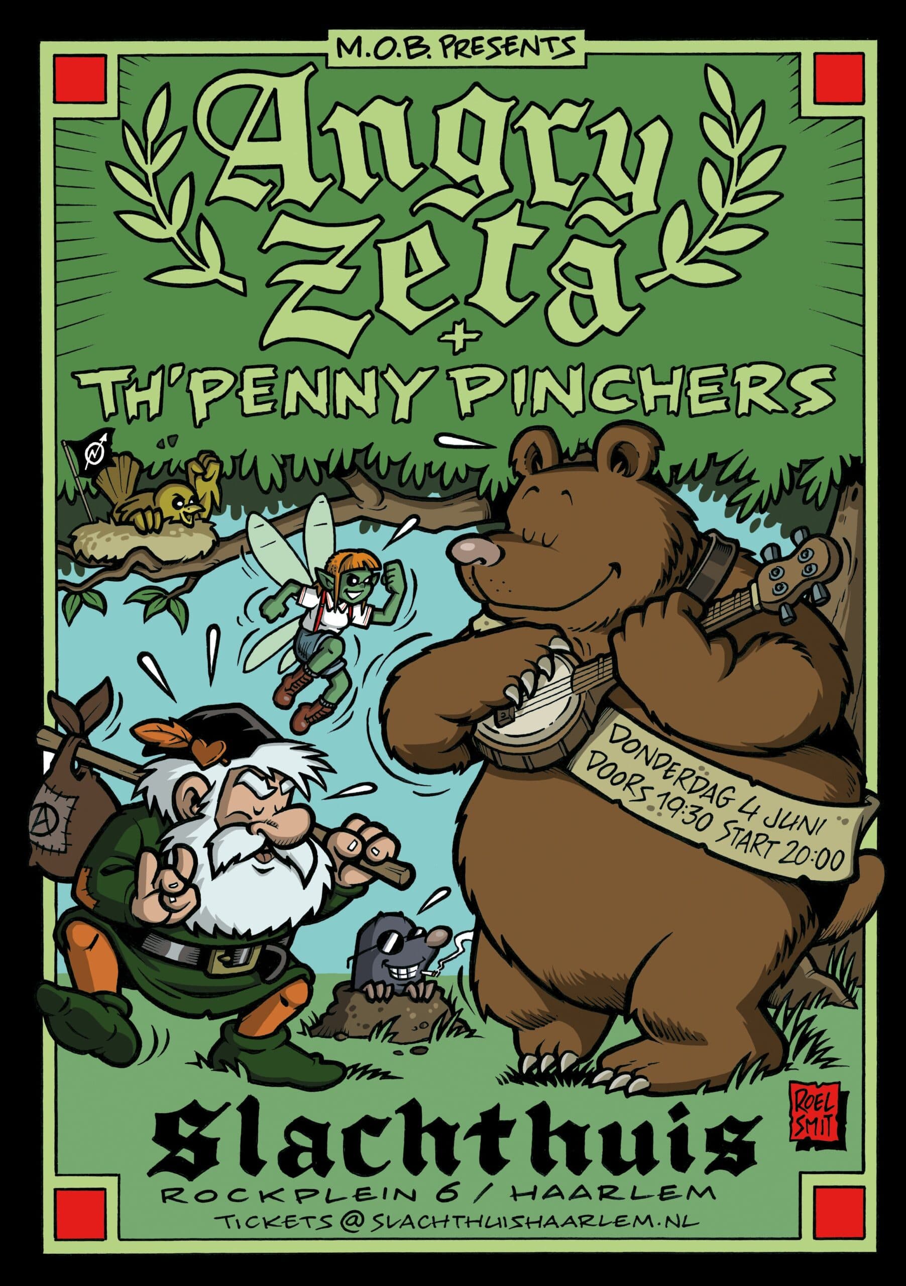 Angry Zeta (AR) + Th’ Penny Pinchers