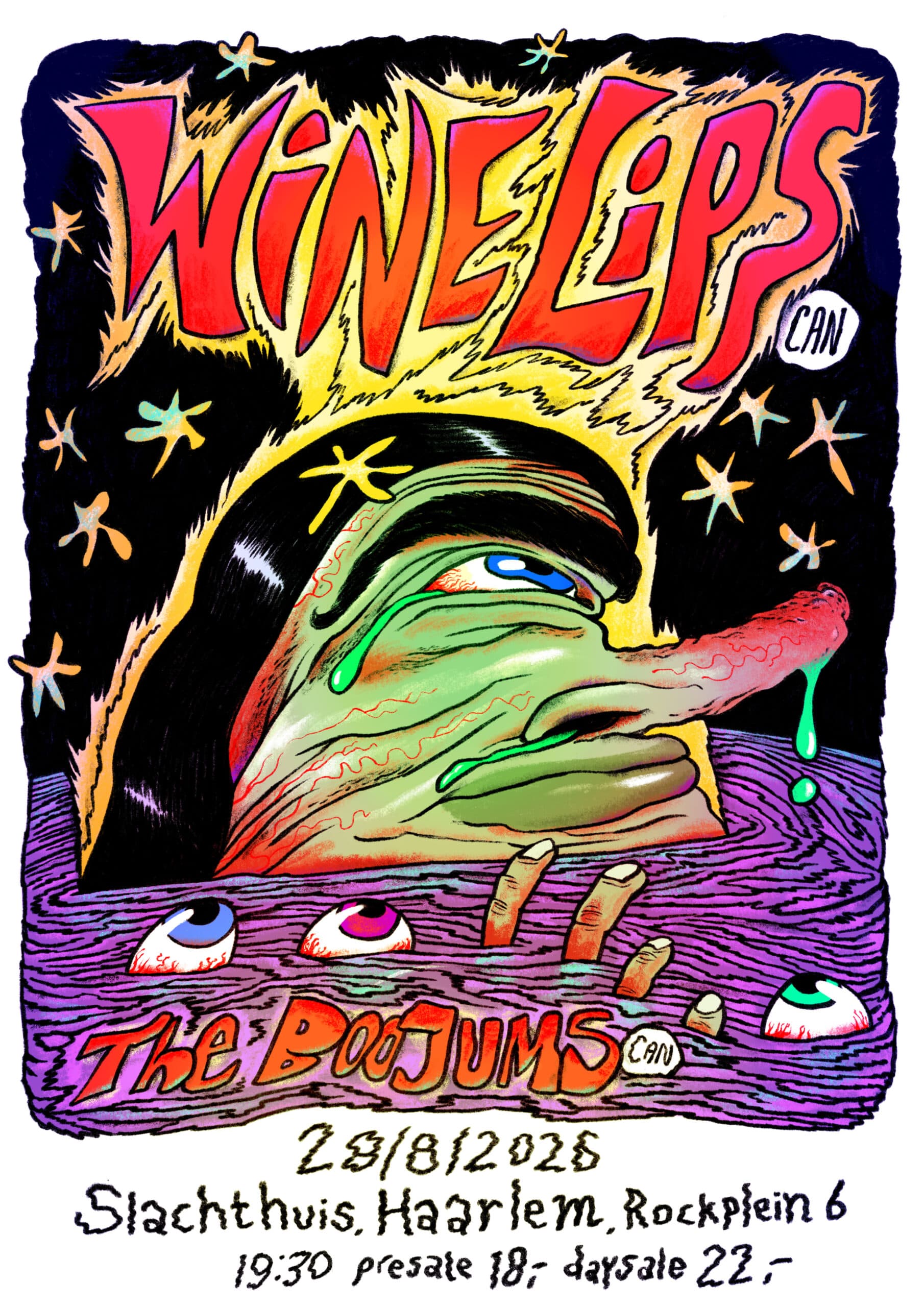 Wine Lips (CAN) + The Boojums (CAN)