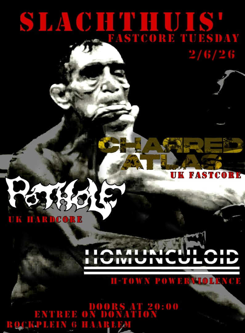 Charred Atlas (UK) + Pothole (UK) + Homunculoid