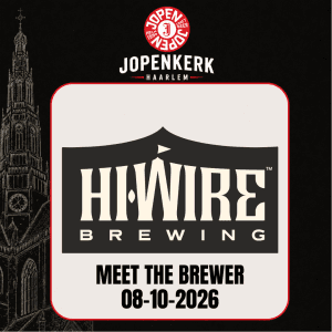 Meet the Brewer Hi-Wire 8 October 2026 in Jopenkerk Haarlem