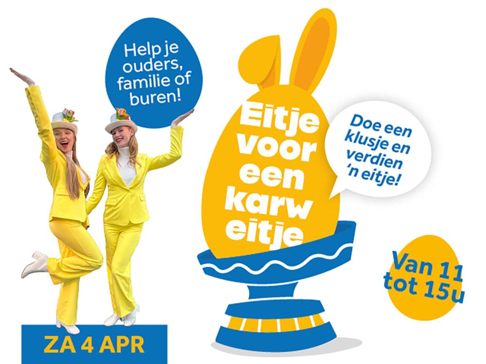 Eitje voor een karweitje