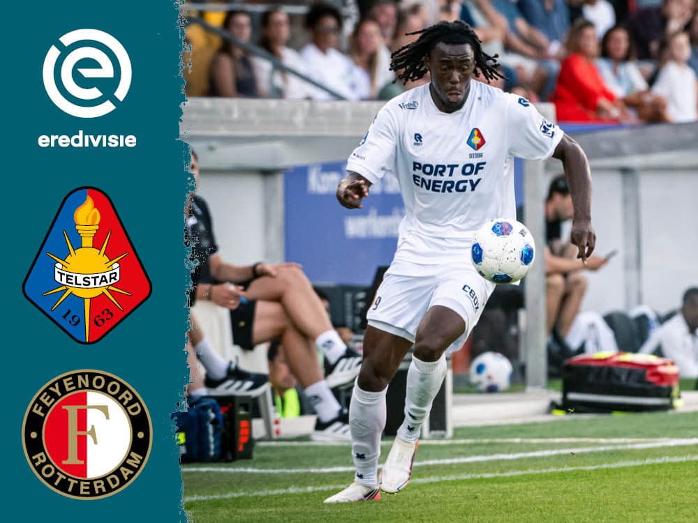 Telstar – Feyenoord in IJmuiden UITagenda, IJmuiden / Velsen