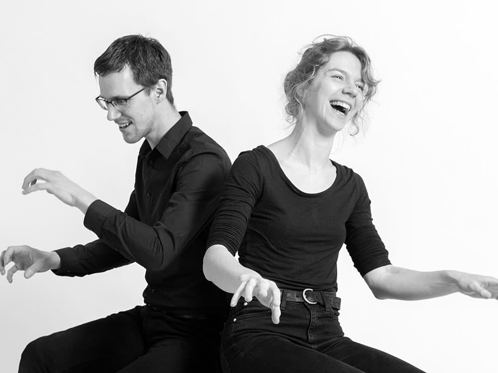 Pianoduo Marte & Marten in IJmuiden UITagenda, IJmuiden / Velsen