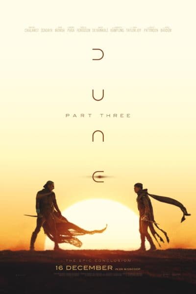 Dune: Part Three in Filmkoepel