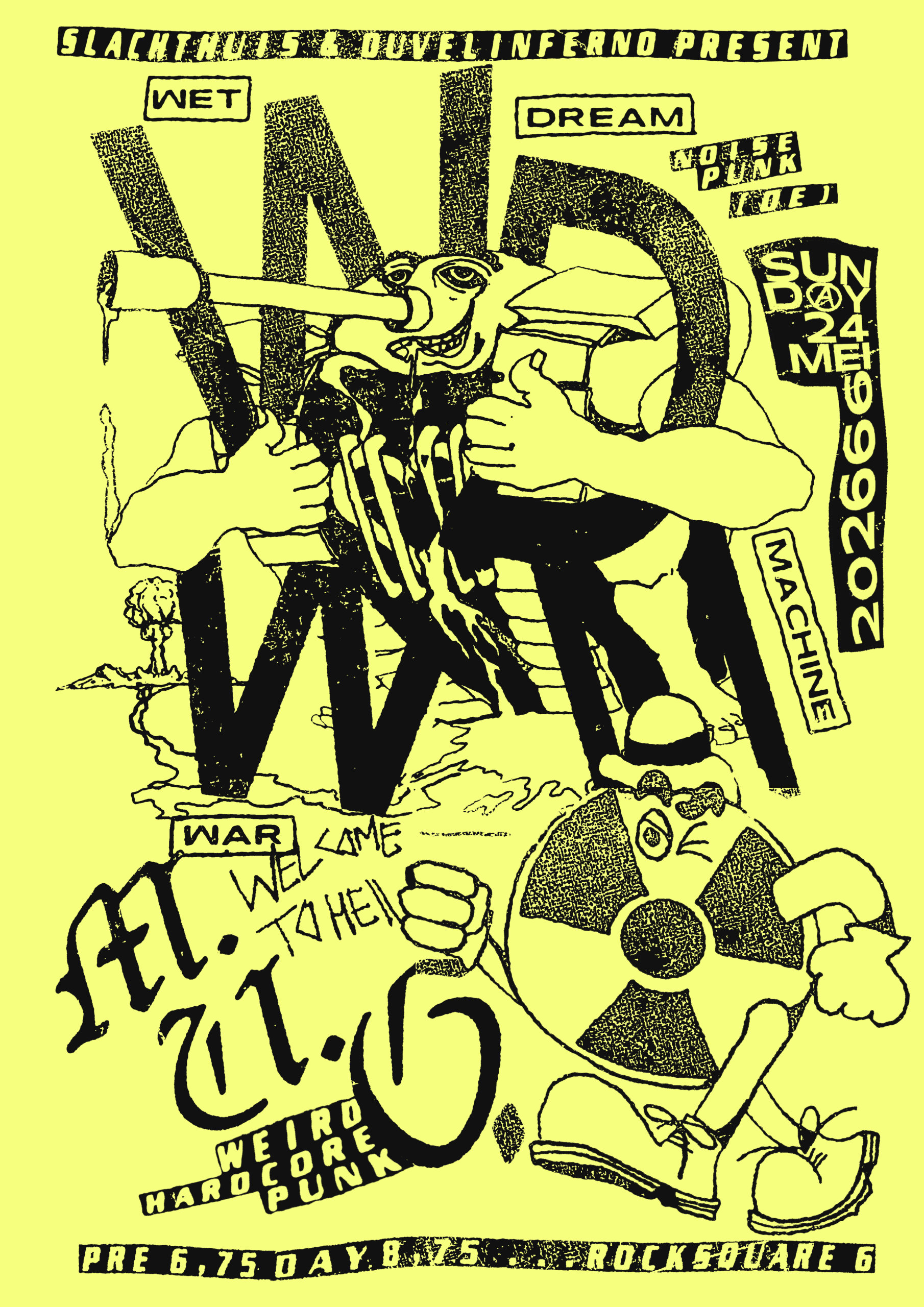 Wet Dream War Machine (DE) + M.U.G.