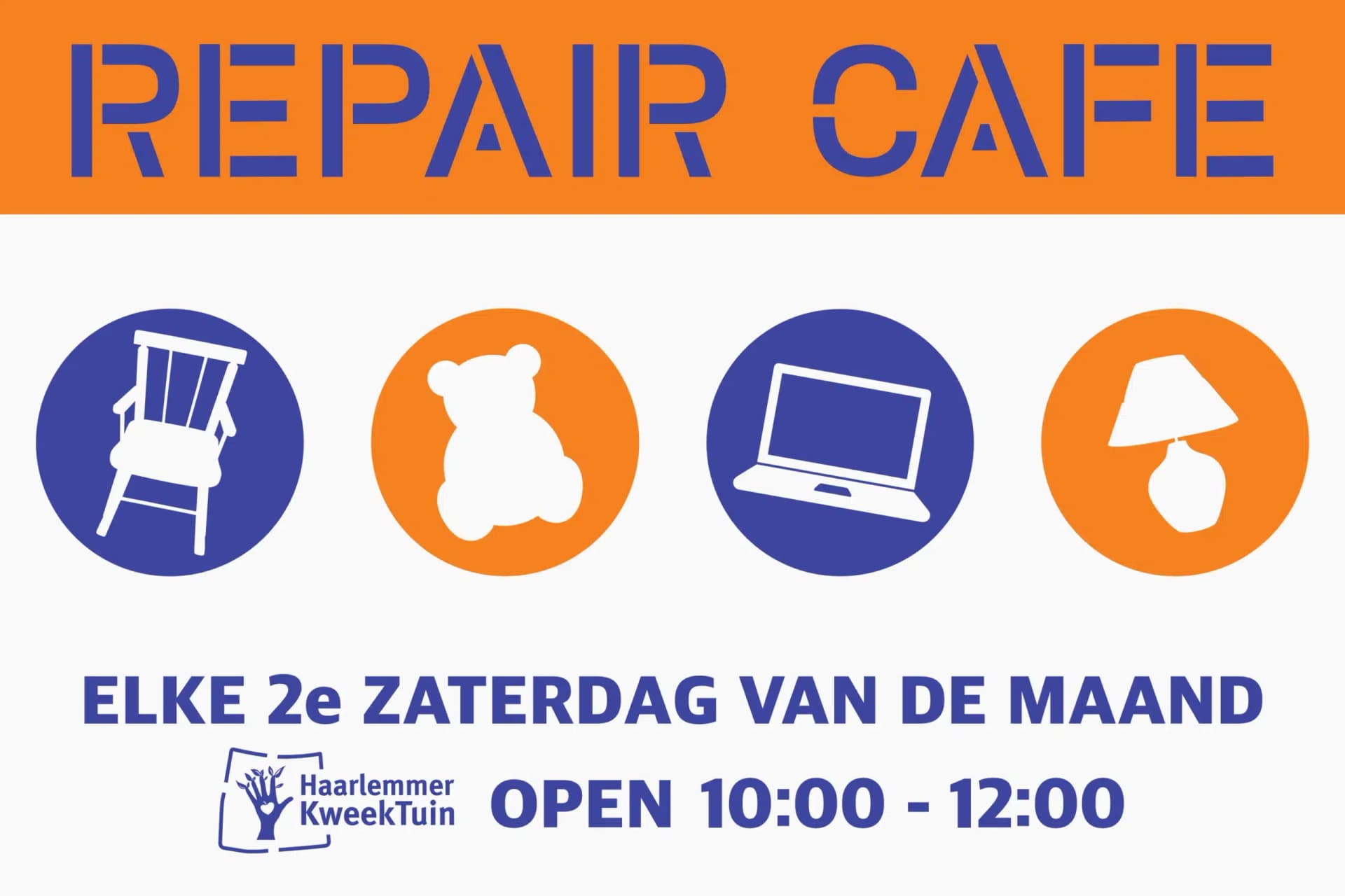 Repair Café: zaterdag 13 juni
