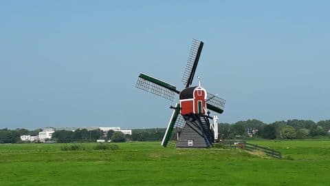 Droge of natte voeten op Kaageiland