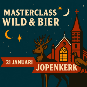 Masterclass Wild & Bier Diner 21 januari