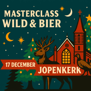 Masterclass Wild & Bier Diner 17 december