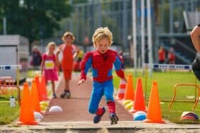 Superhero Kidsrun in Superhero Kidsrun